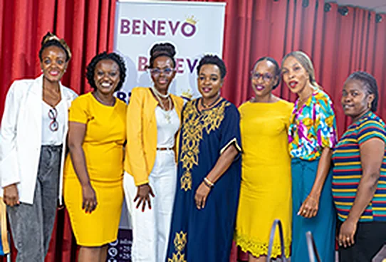 Women participants at a BENEVO session